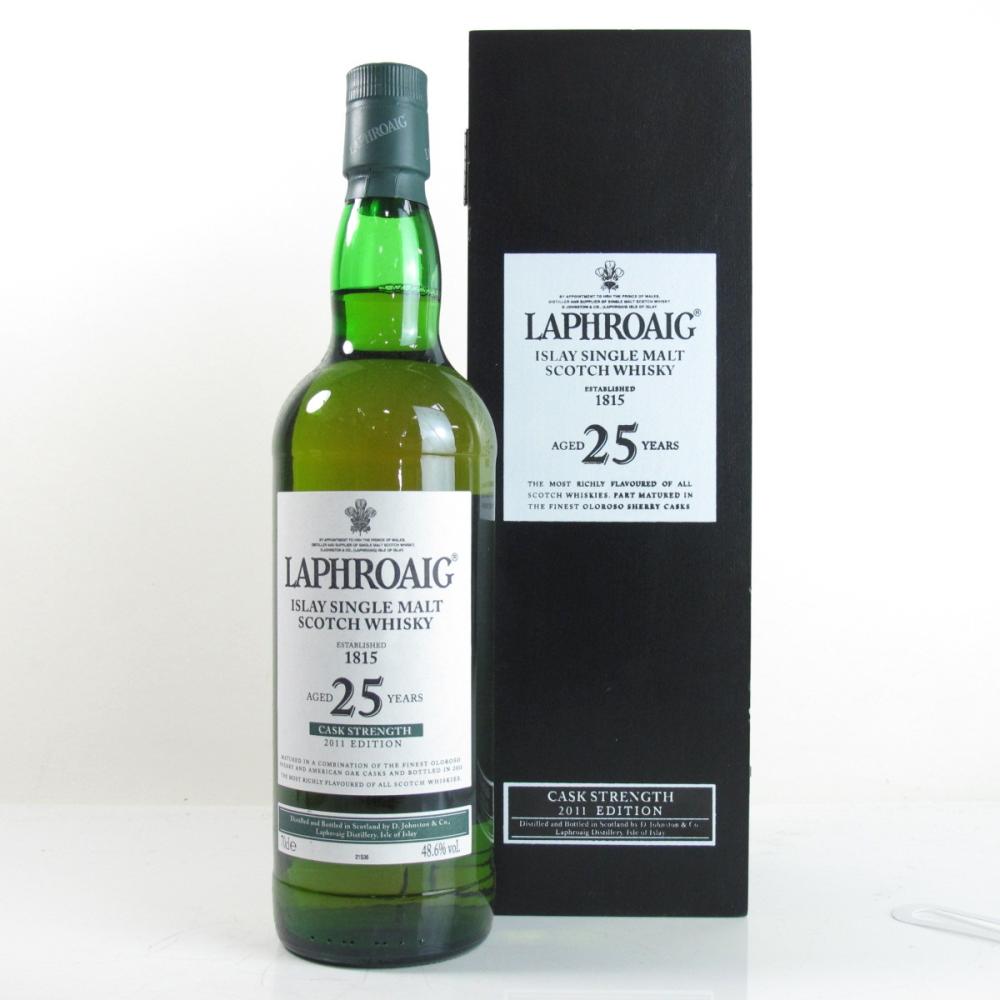 Laphroaig 25 Year Old Cask Strength 2011 Release