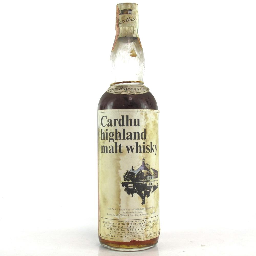 Cardhu 8 Year Old 1960s