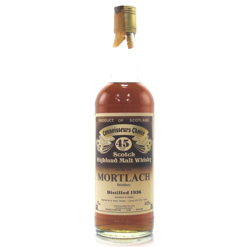 Mortlach 1936 Gordon and MacPhail 45 Year Old / Co. Pinerolo Import