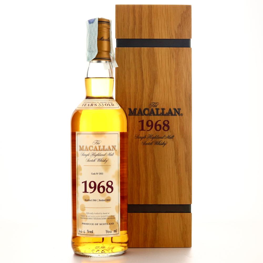 Macallan 1968 Fine and Rare 33 Year Old