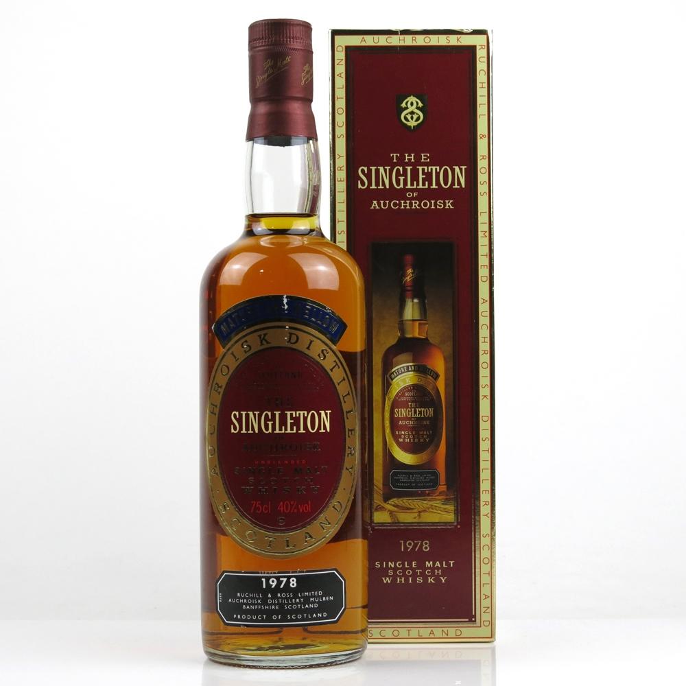 Singleton of Auchriosk 1978 Year Old 1980s