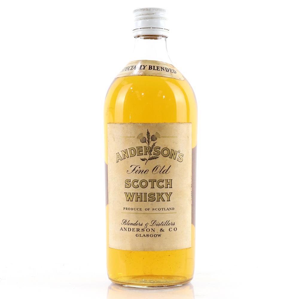 Anderson's Fine Old Scotch Whisky circa 1960s
