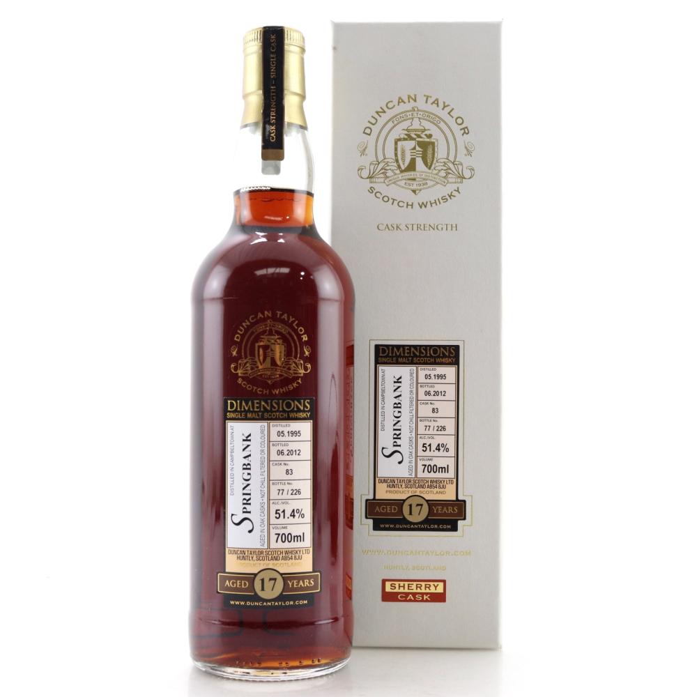 Springbank 1995 Duncan Taylor 17 Year Old