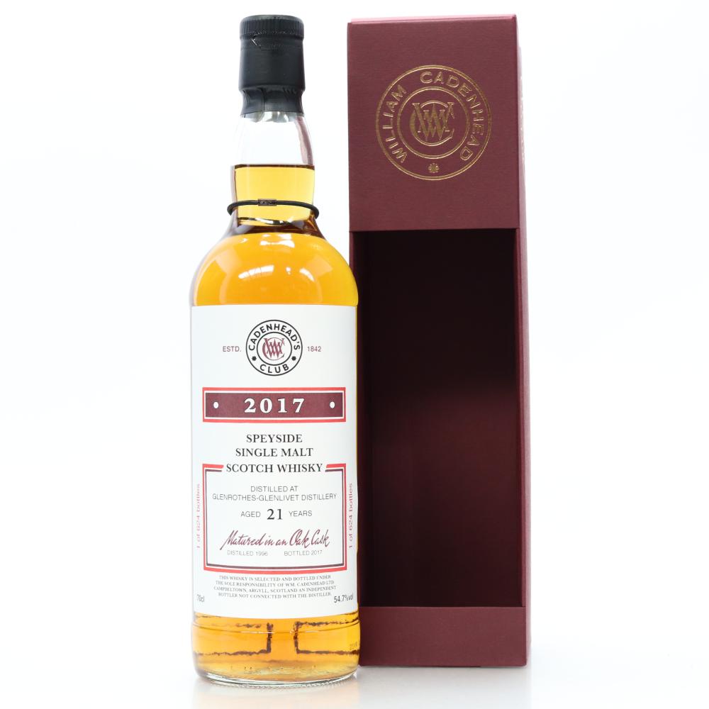 Glenrothes 1996 Cadenhead's 21 Year Old