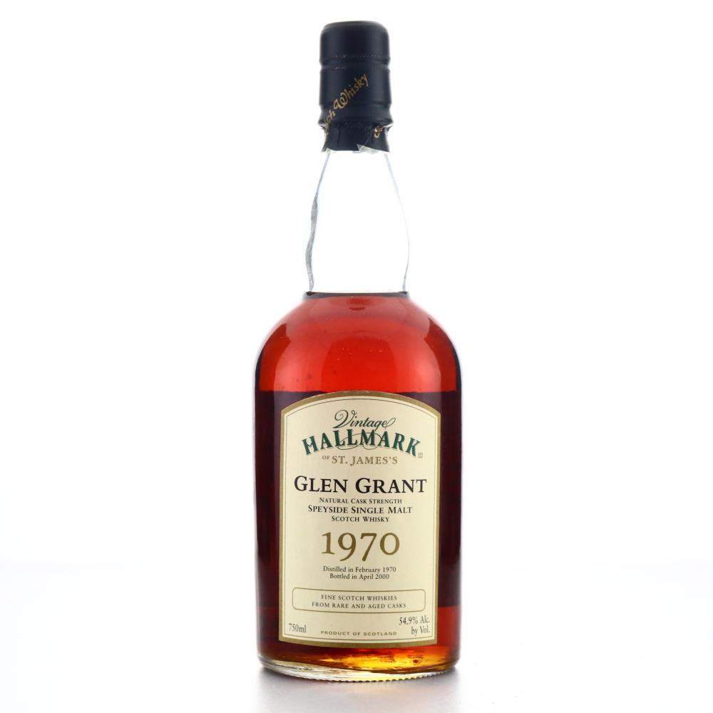 Glen Grant 1970 Hallmark of St James 75cl / US Import