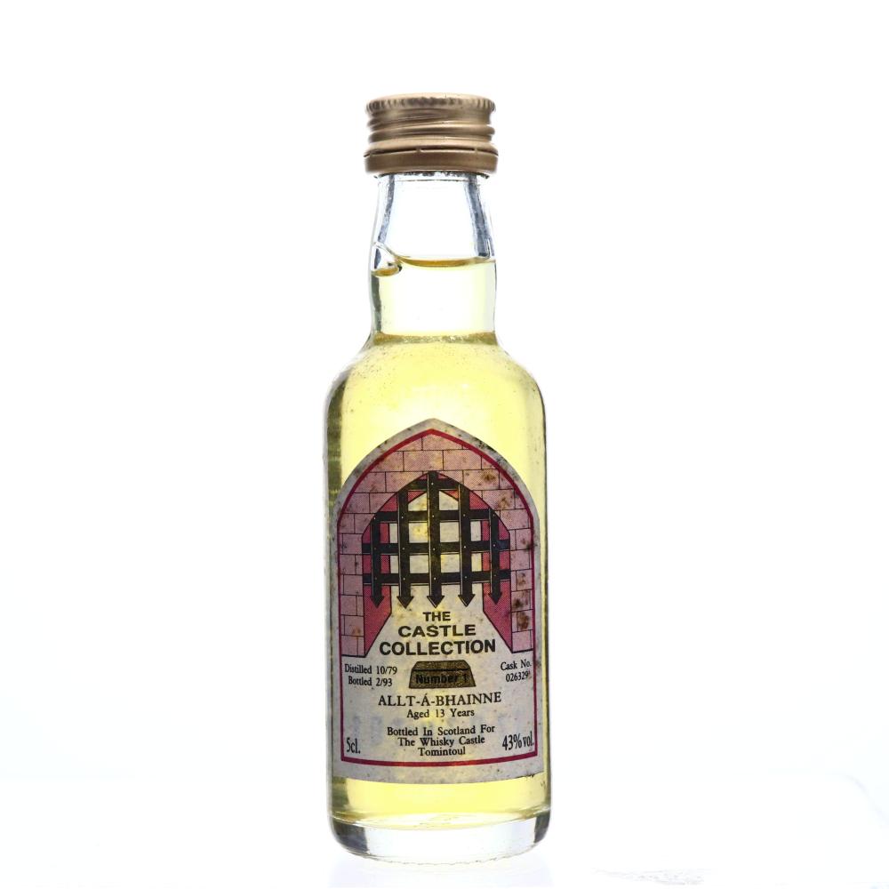 Allt-A-Bhainne 1979 Whisky Castle 13 Year Old Miniature