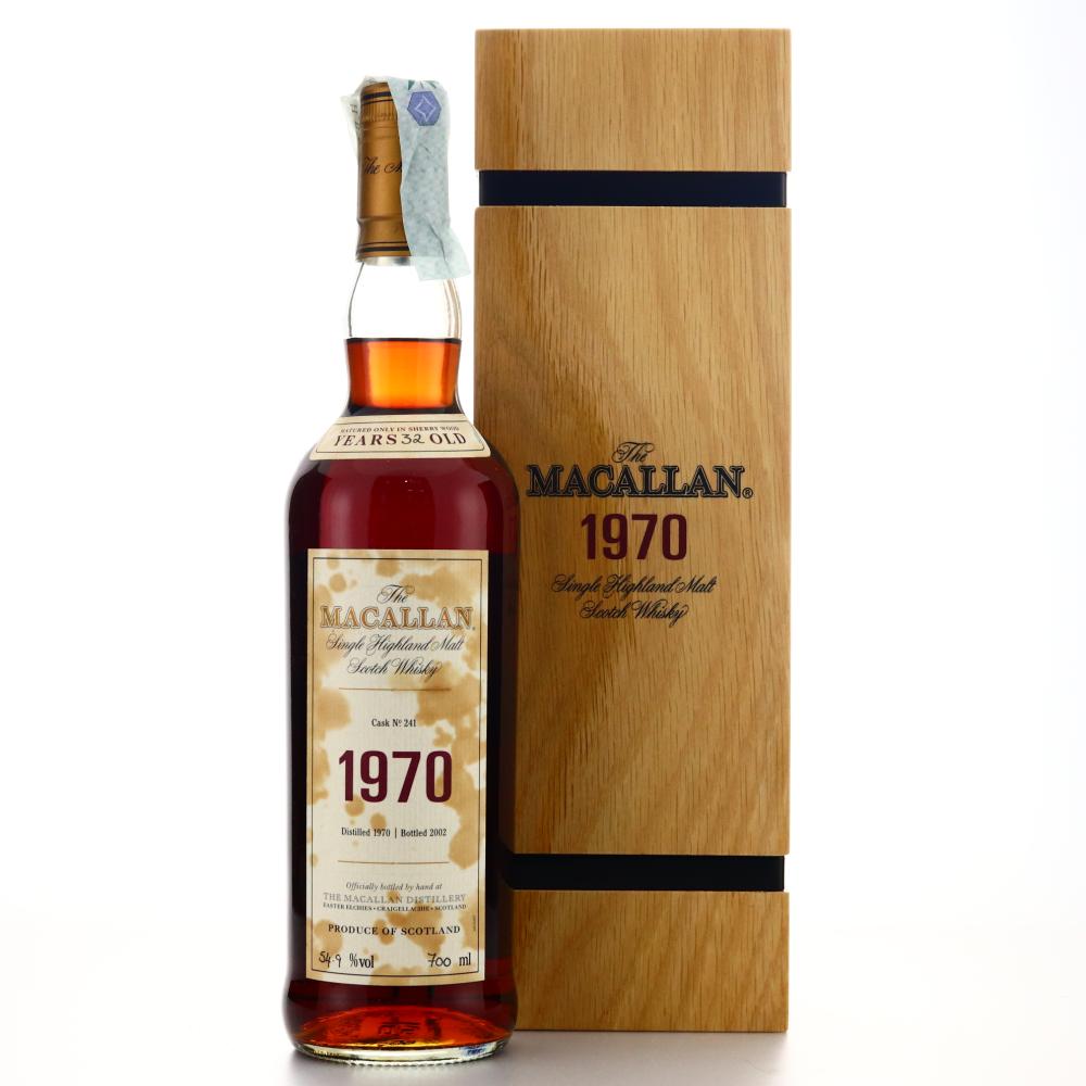 Macallan 1970 Fine and Rare 32 Year Old