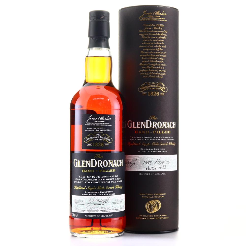 Glendronach 1993 Hand Filled 25 Year Old Cask #400