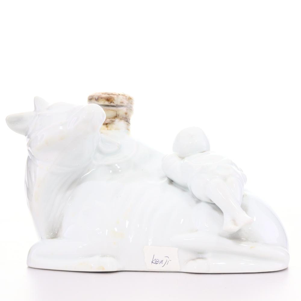 Suntory Old Whisky 50cl / Ceramic Cow Decanter