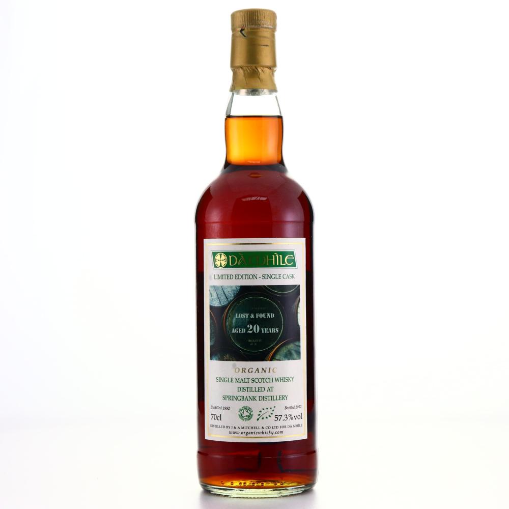 Springbank 1992 Da Mhile Single Cask 20 Year Old #237 / Lost and Found