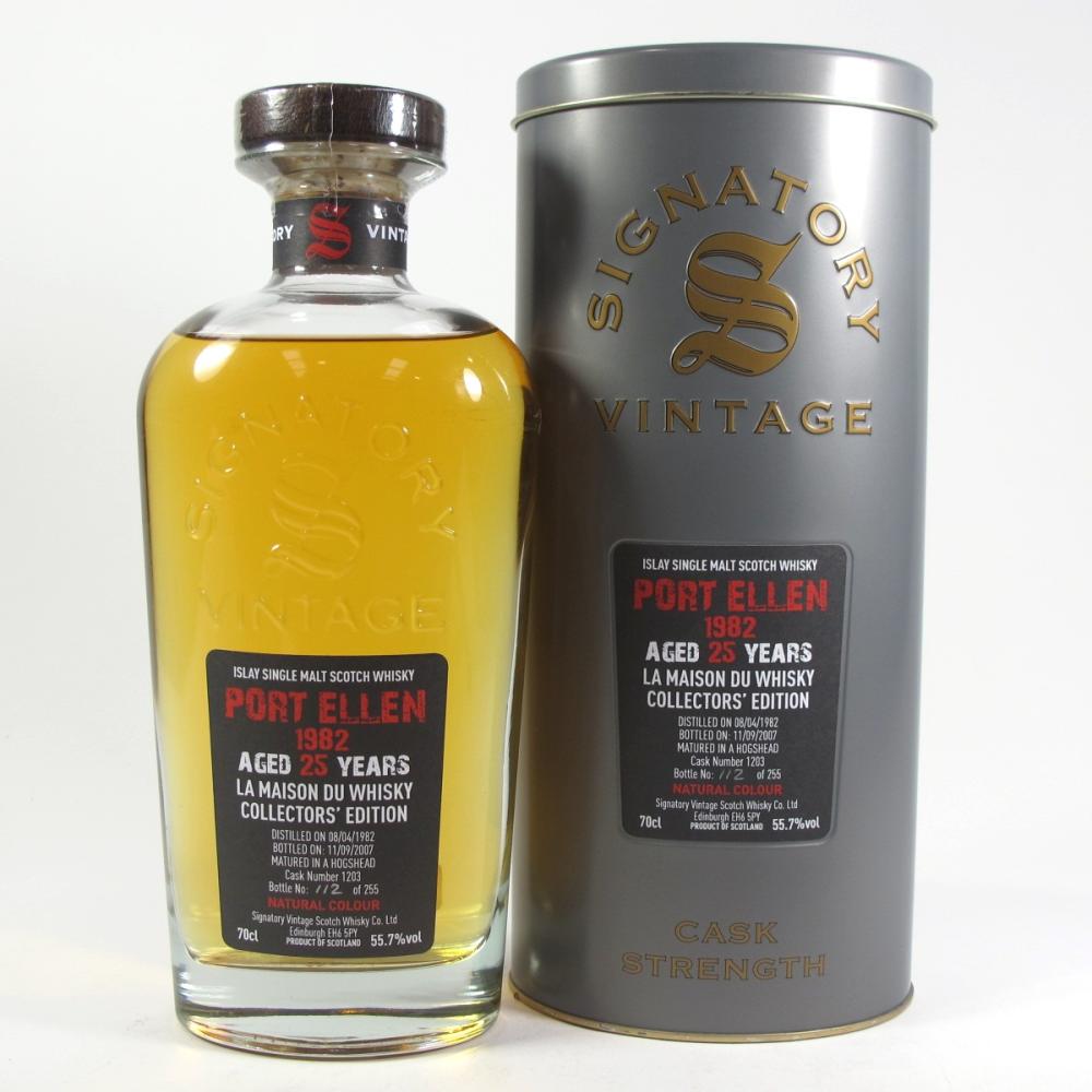 Port Ellen 1982 Signatory Vintage 25 Year Old