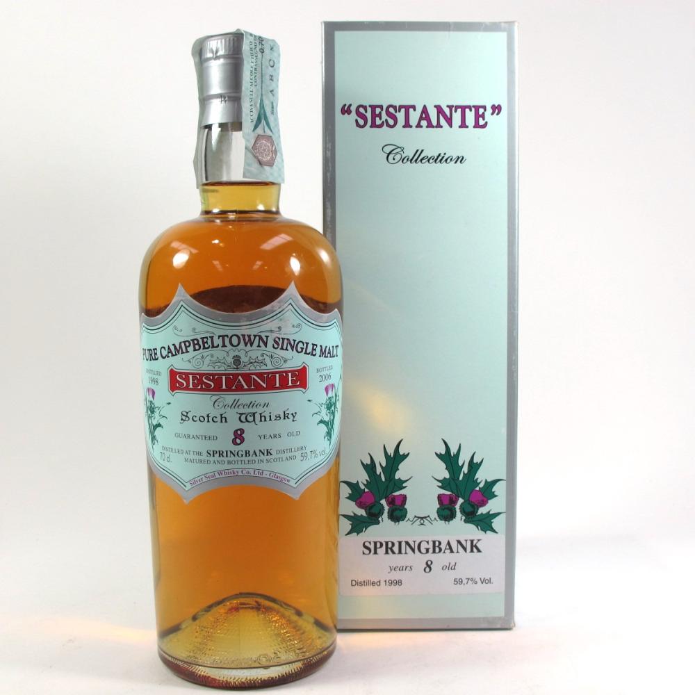 Springbank 1998 Silver Seal 8 Year Old / Sestante