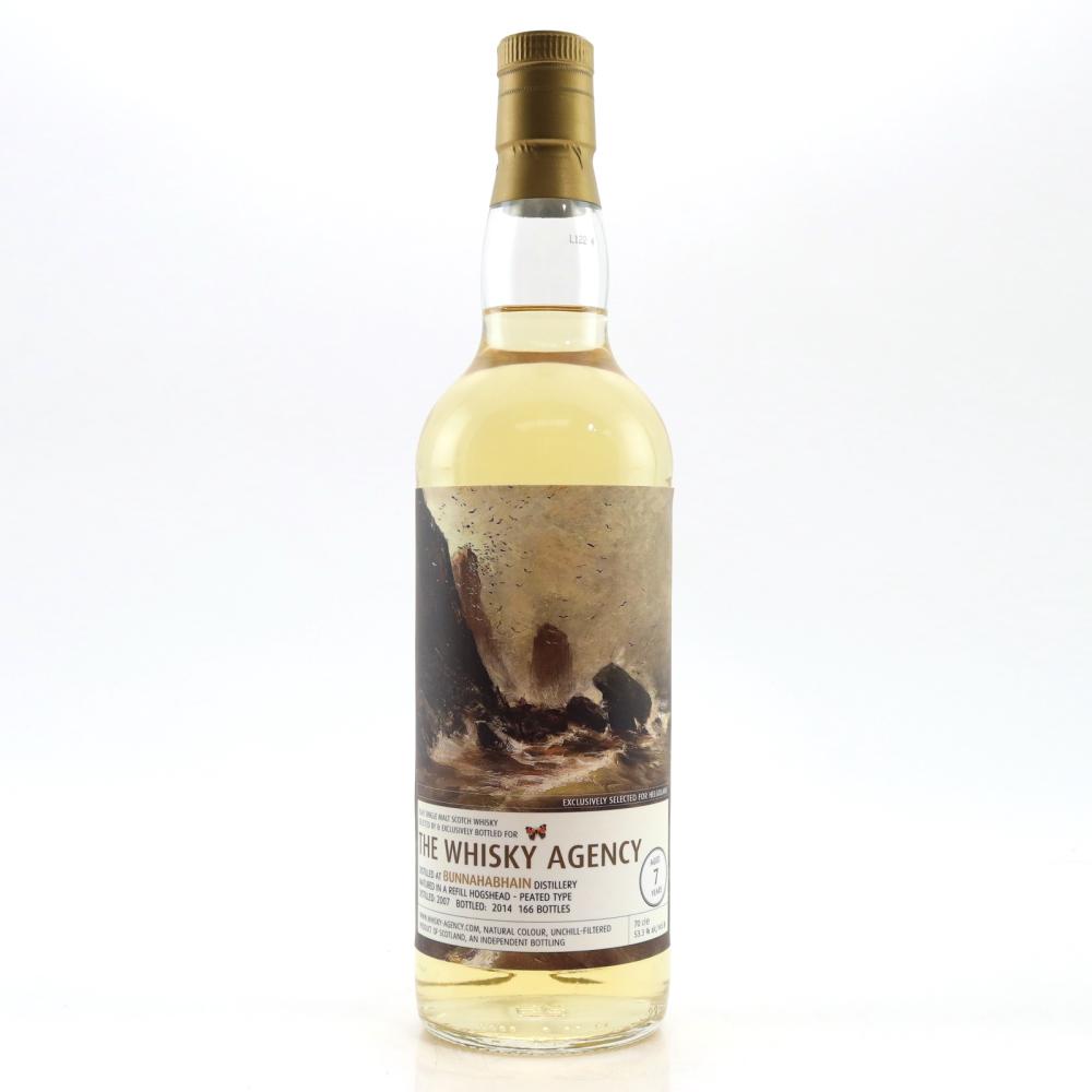 Bunnahabhain 2007 The Whisky Agency 7 Year Old Peated