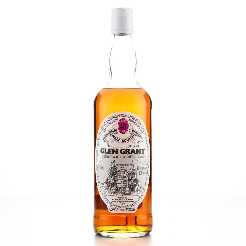 Glen Grant 40 Year Old Gordon and MacPhail 75cl / US Import