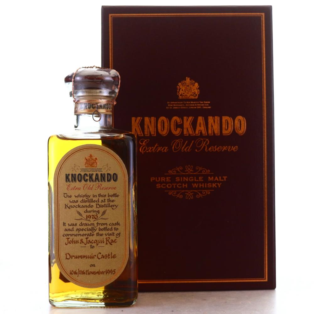 Knockando 1970 Extra Old Reserve / Visit of John & Jacqui Rae