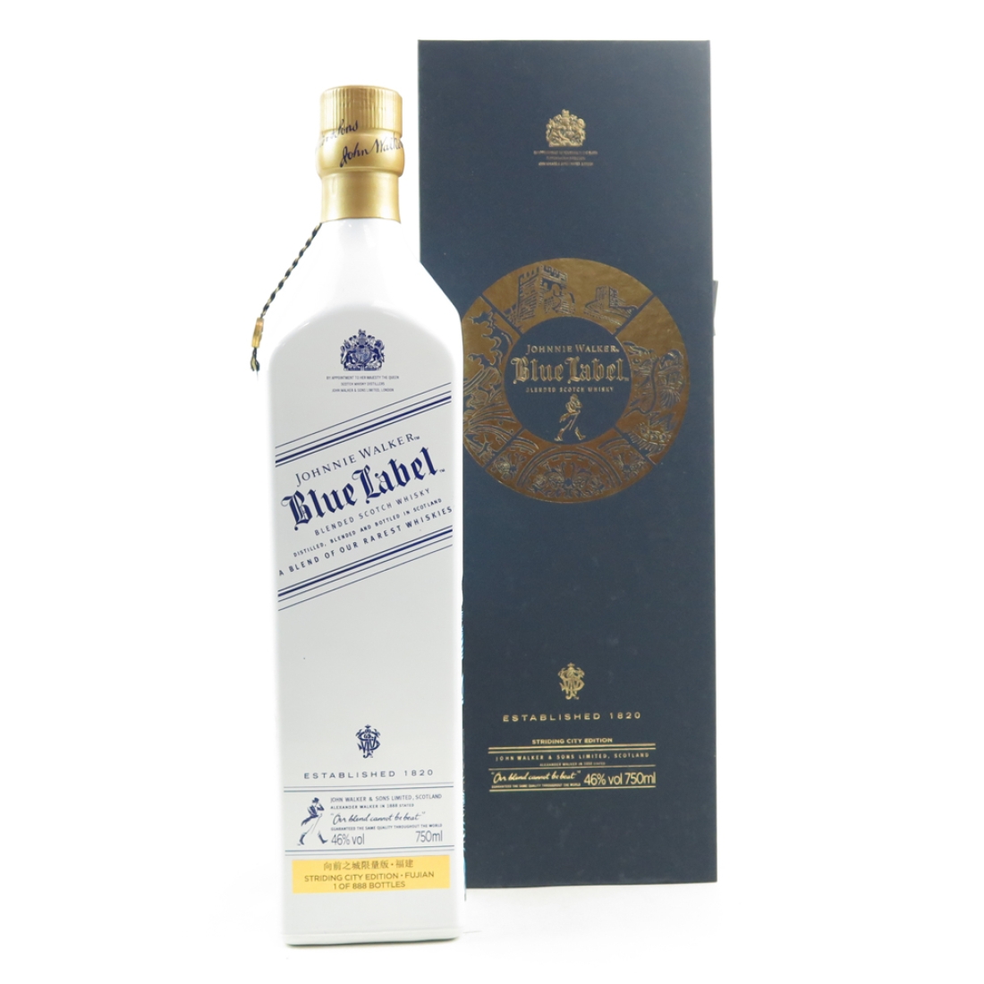 Johnnie Walker Blue Label Striding City Fujian Edition