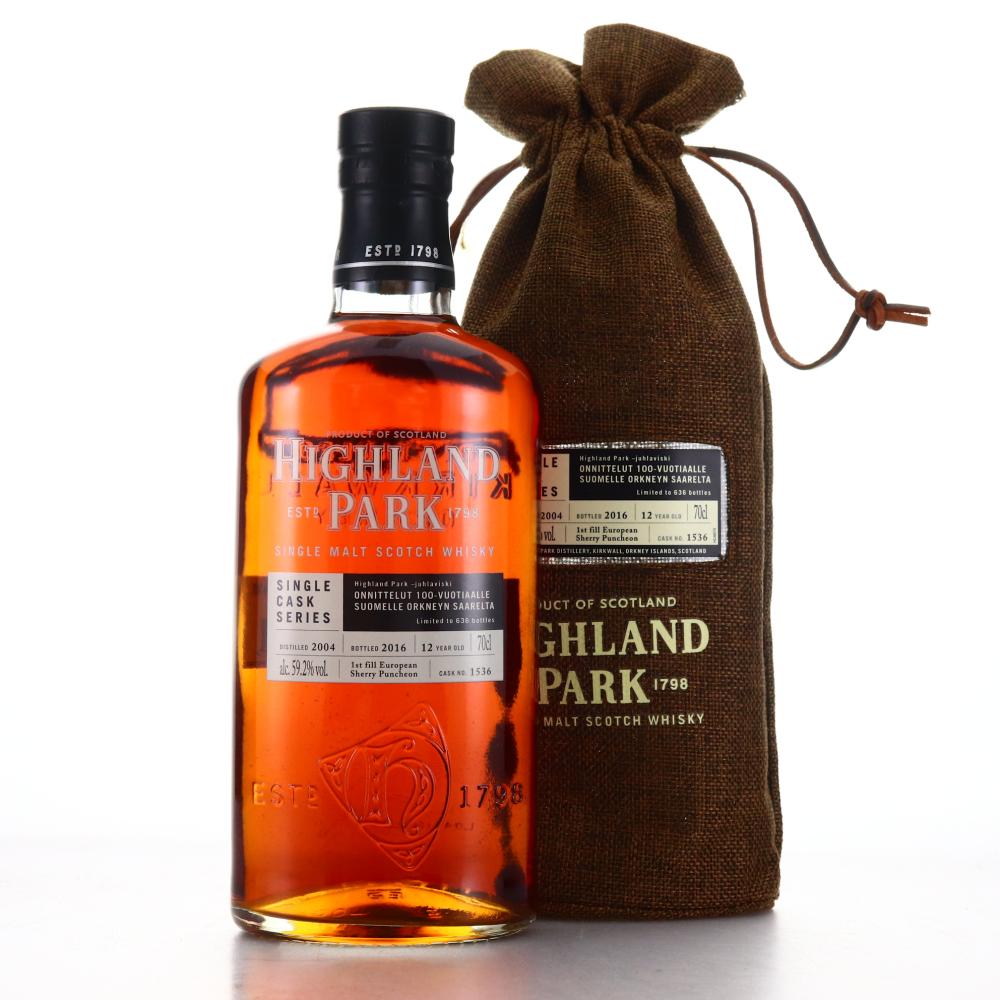 Highland Park 2004 Single Cask 12 Year Old #1536 / Juhlaviski