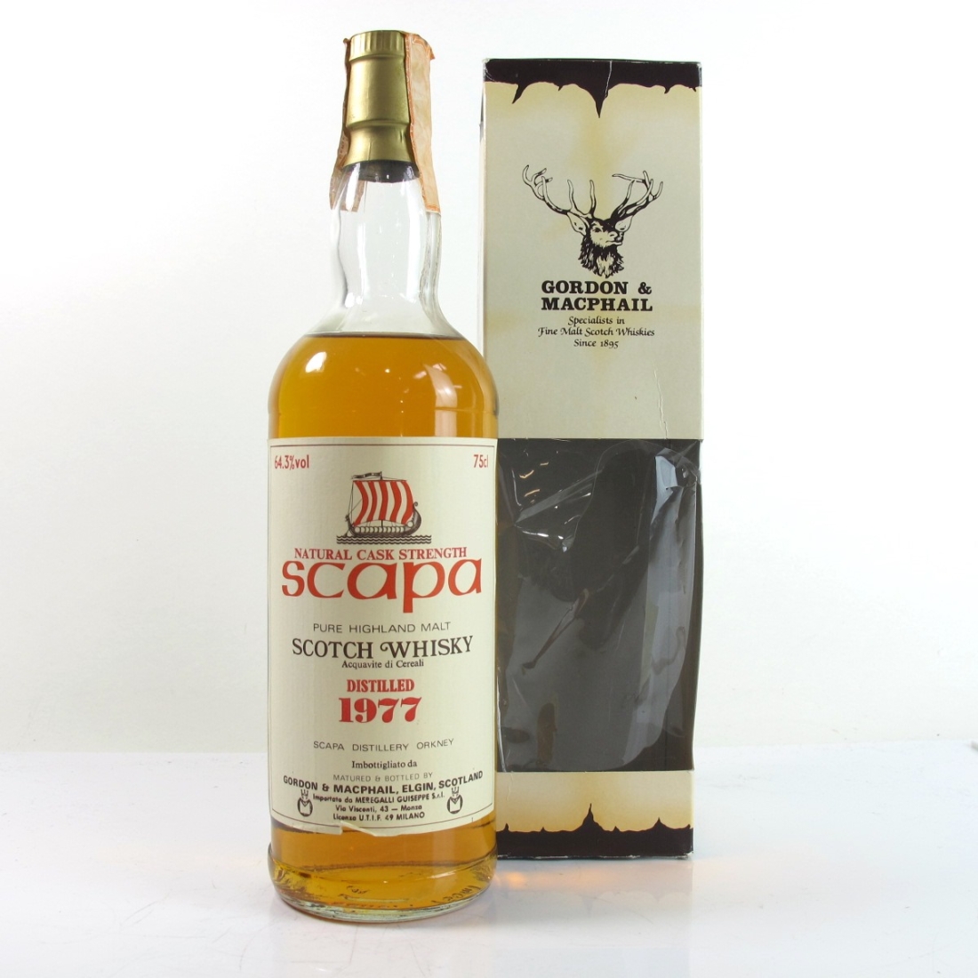 Scapa 1977 Gordon and MacPhail Cask Strength 