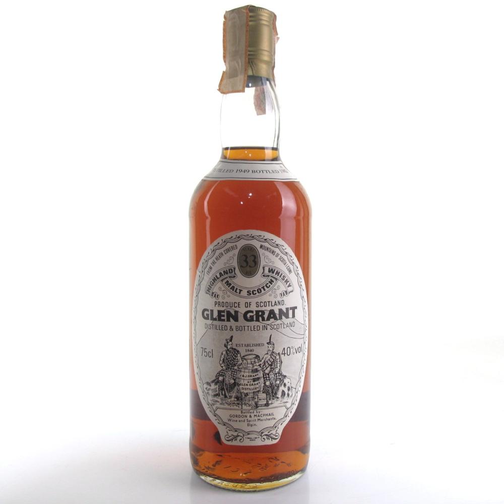 Glen Grant 1949 Gordon and MacPhail 33 Year Old