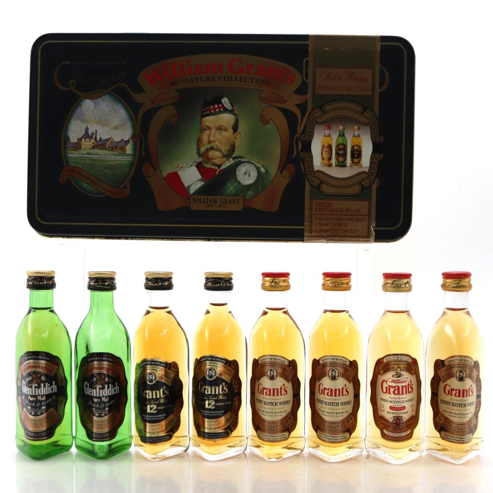 WIlliam Grant's Miniature Selection 8 x 5cl