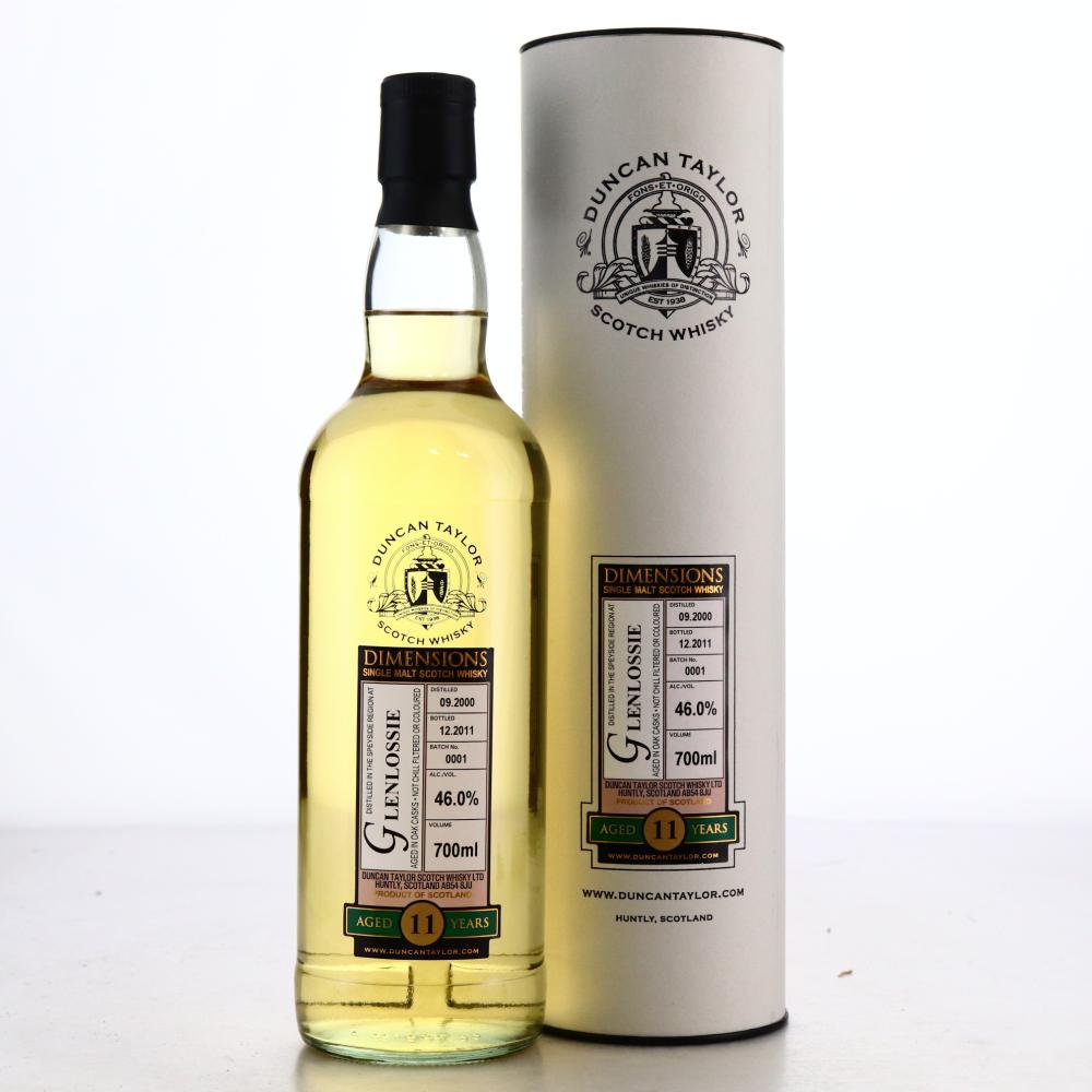 Glenlossie 2000 Duncan Taylor 11 Year Old Dimensions