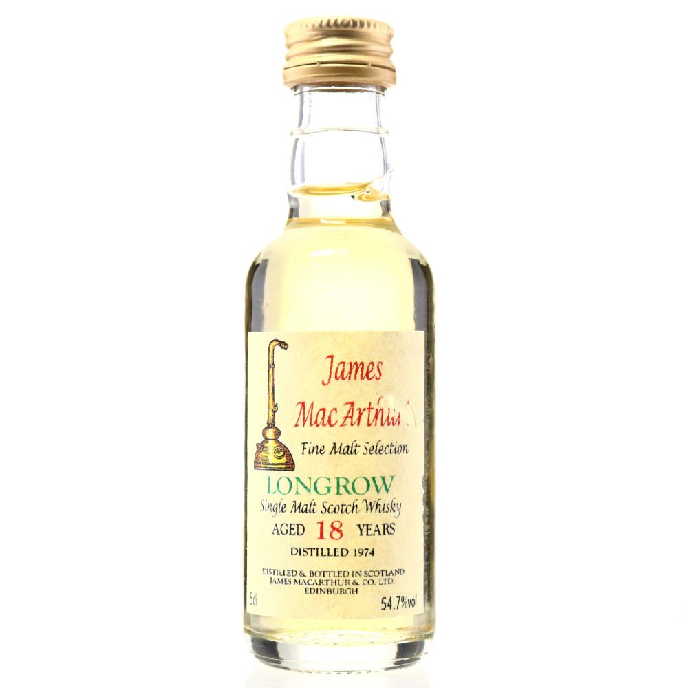 Longrow 1974 James Macarthur 18 Year Old Miniature 5cl