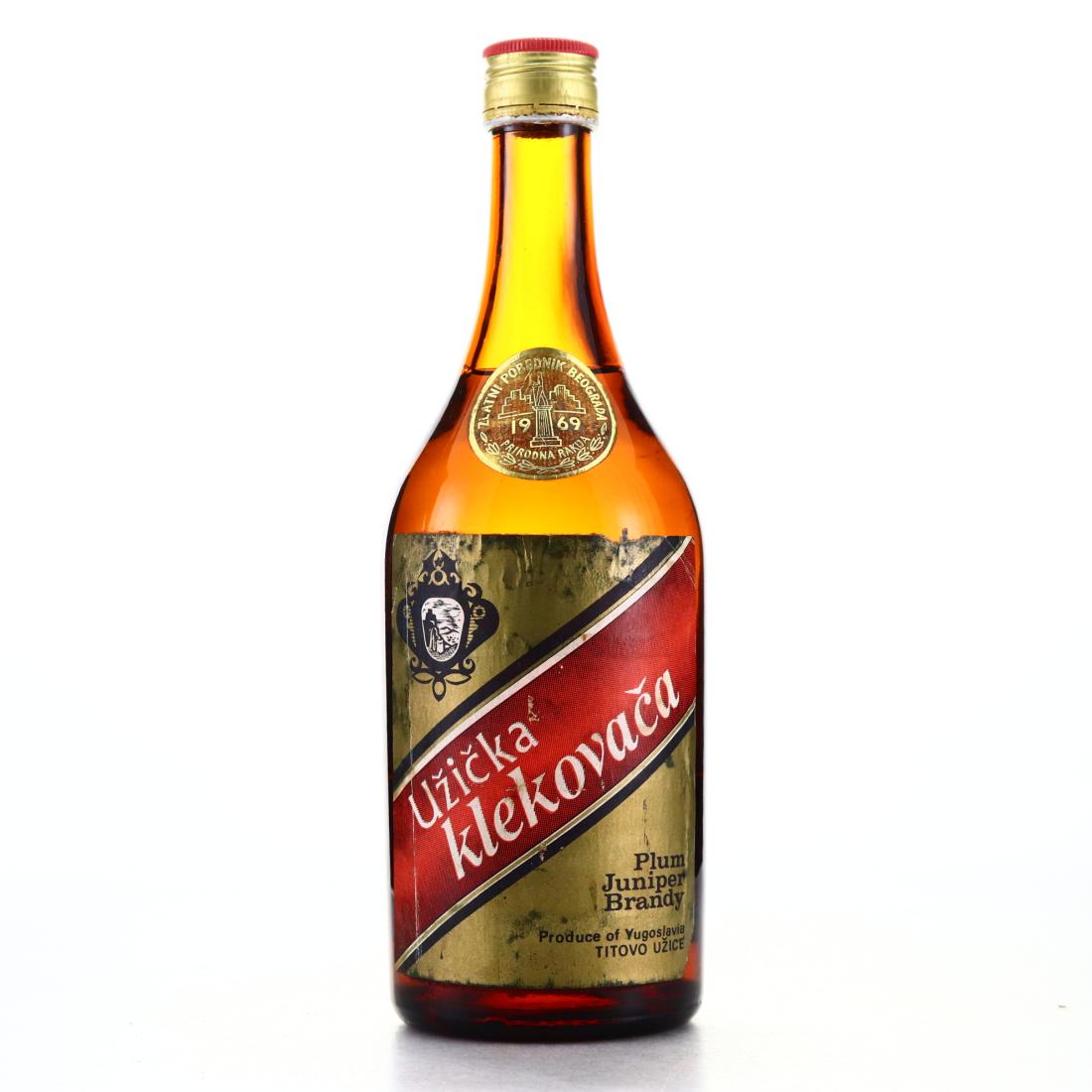 Uzicka Klekocaca Plum Juniper Brandy 1970s Whisky | Whisky Auctioneer