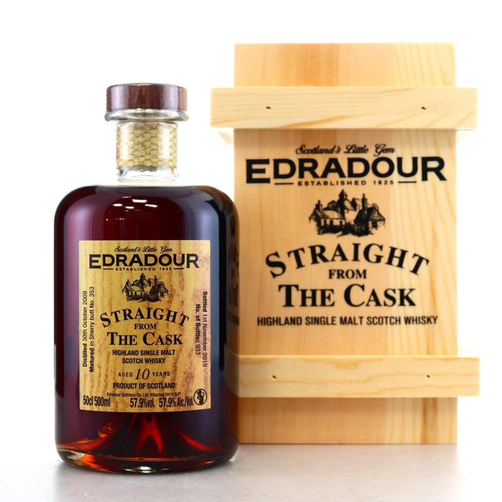 Edradour 2009 Straight From The Cask 10 Year Old 50cl / Sherry Butt