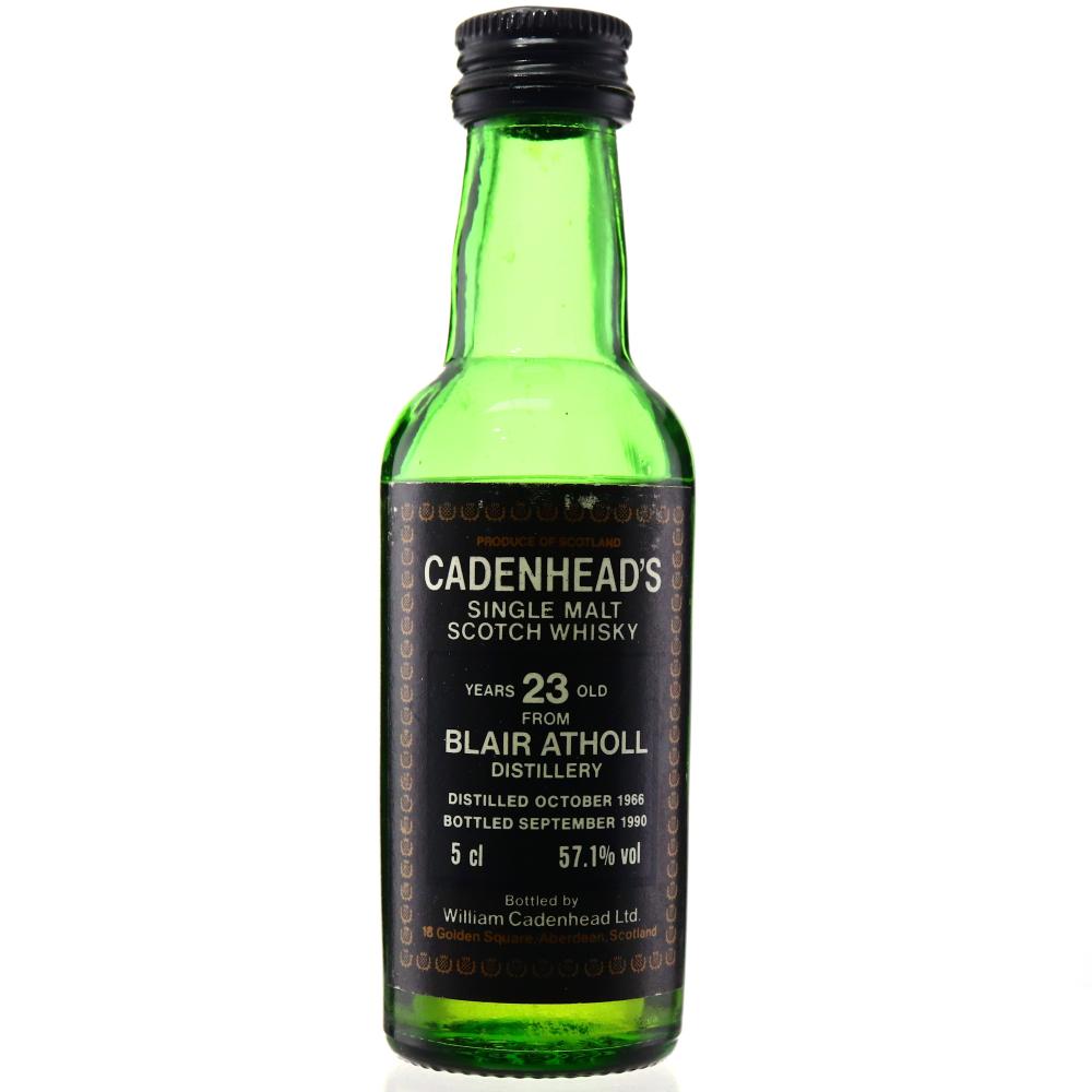 Blair Athol 1966 Cadenhead's 23 Year Old Miniature 5cl