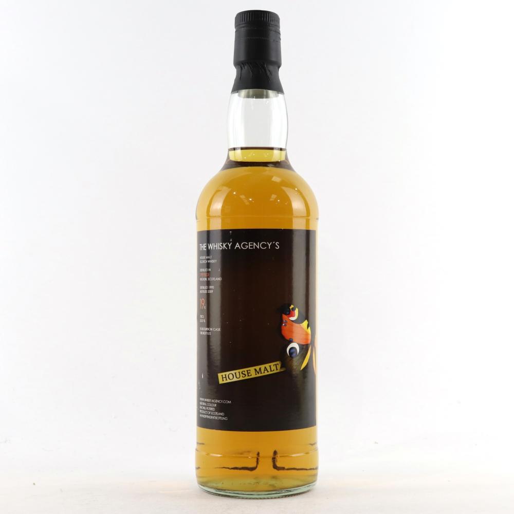 Speyside Single Malt 1990 Whisky Agency 19 Year Old / House Malt
