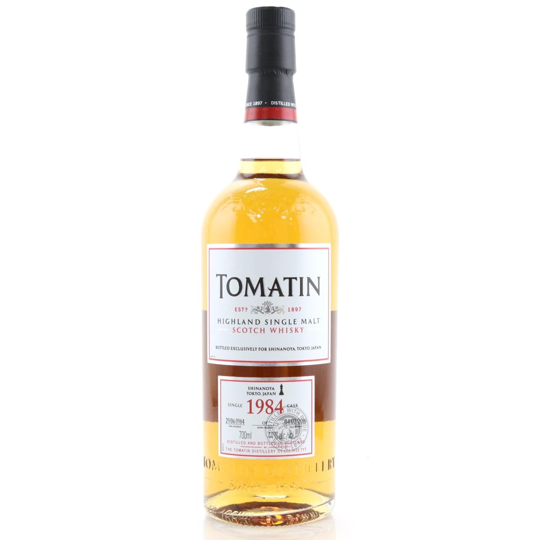 TOMATIN AGED 31 YEARS ウイスキー 700ml Tomatin 1984 Single Cask 31 Year Old #36504 Whisky | Whisky Auctioneer