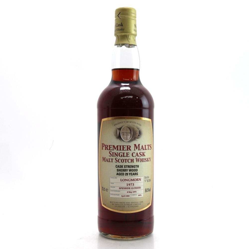 Longmorn 1973 Premier Malts 29 Year Old