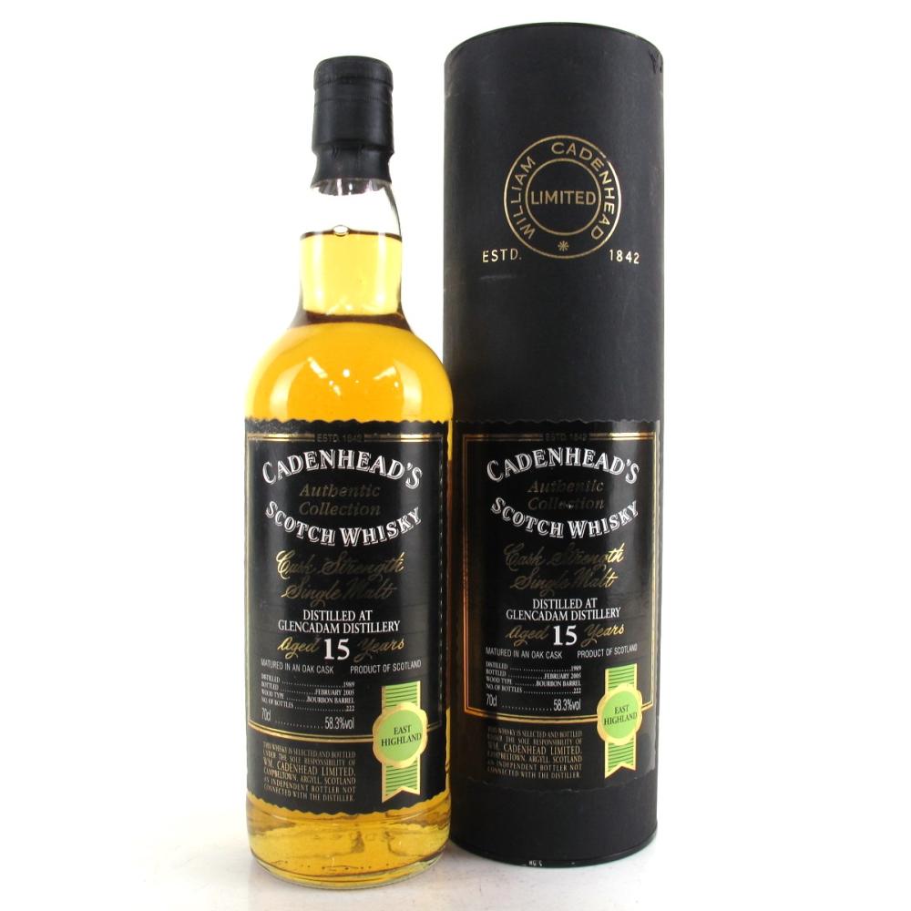 Glencadam 1989 Cadenhead's 15 Year Old