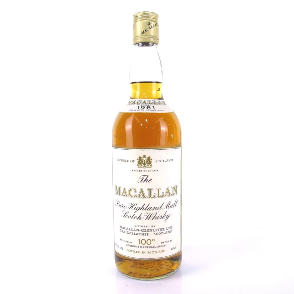 Macallan 1961 100° Proof