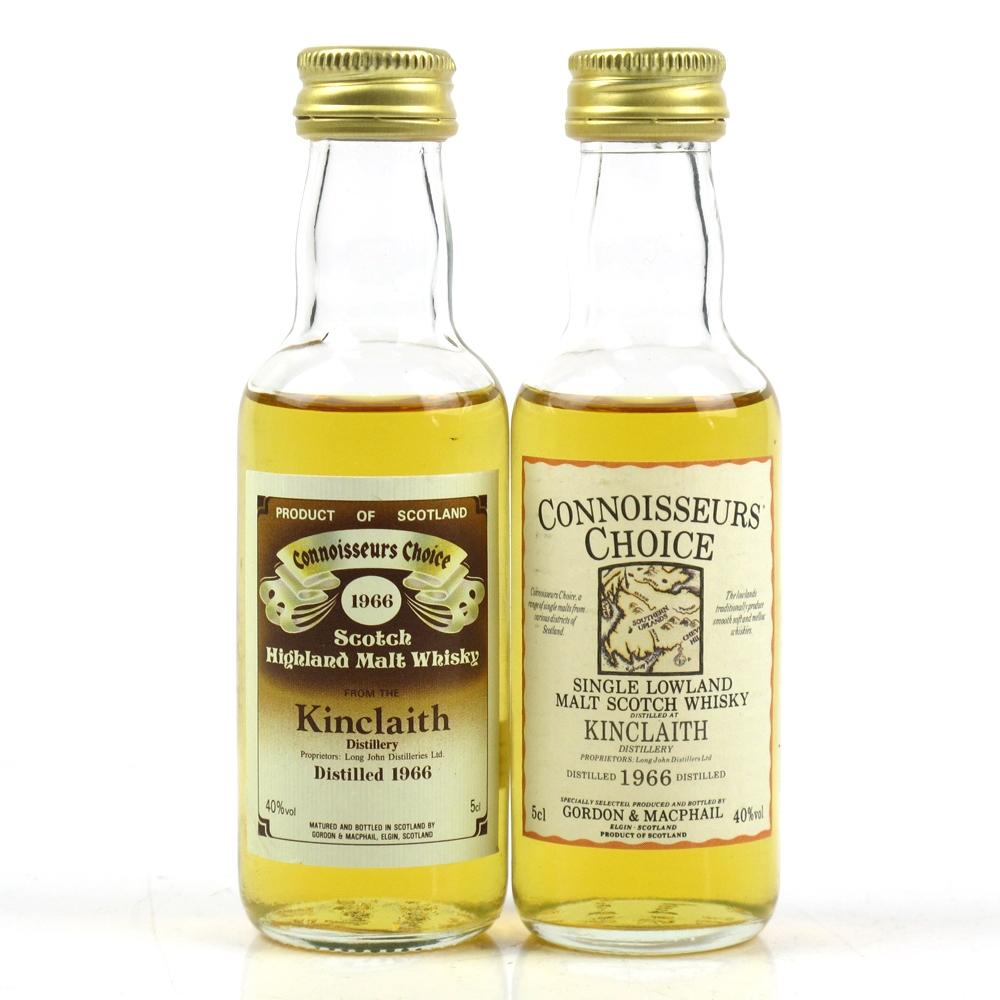 Kinclaith 1966 Gordon and MacPhail Miniatures / 2 x 5cl