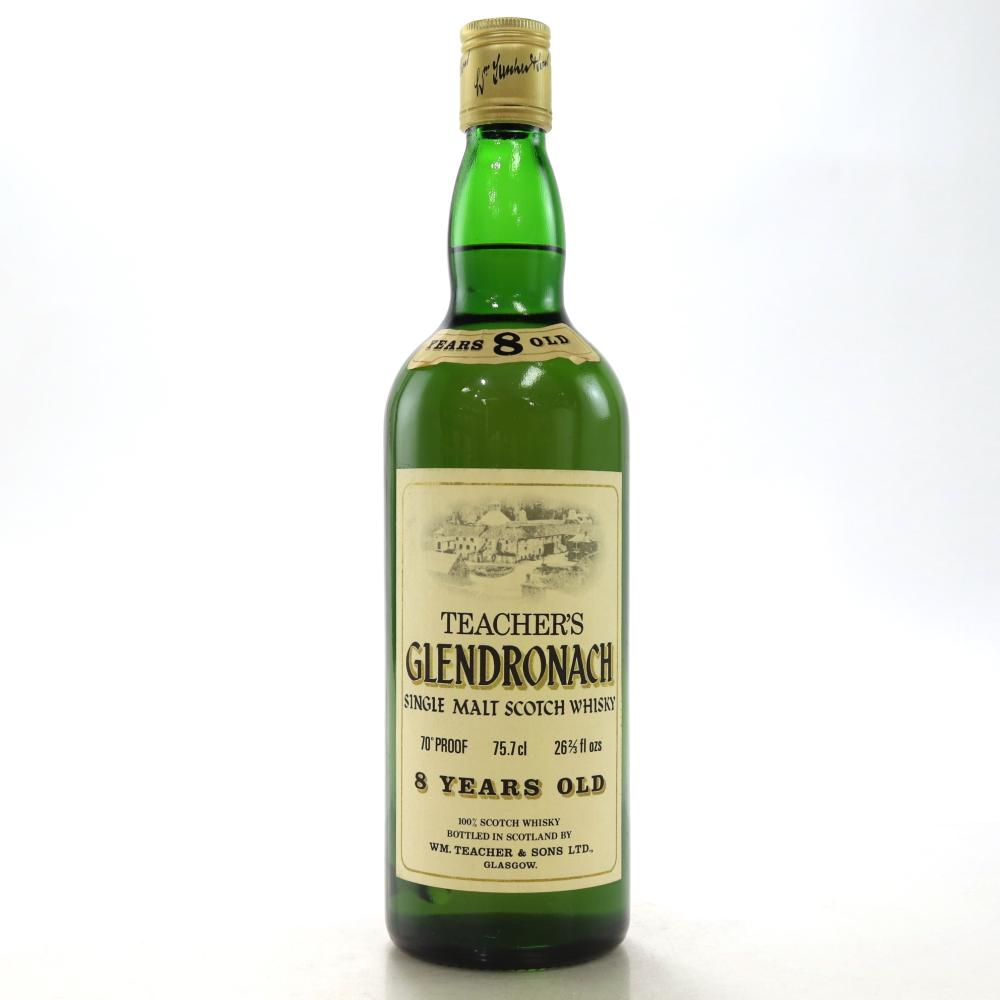 Glendronach 8 Year Old Teacher's 1970s 
