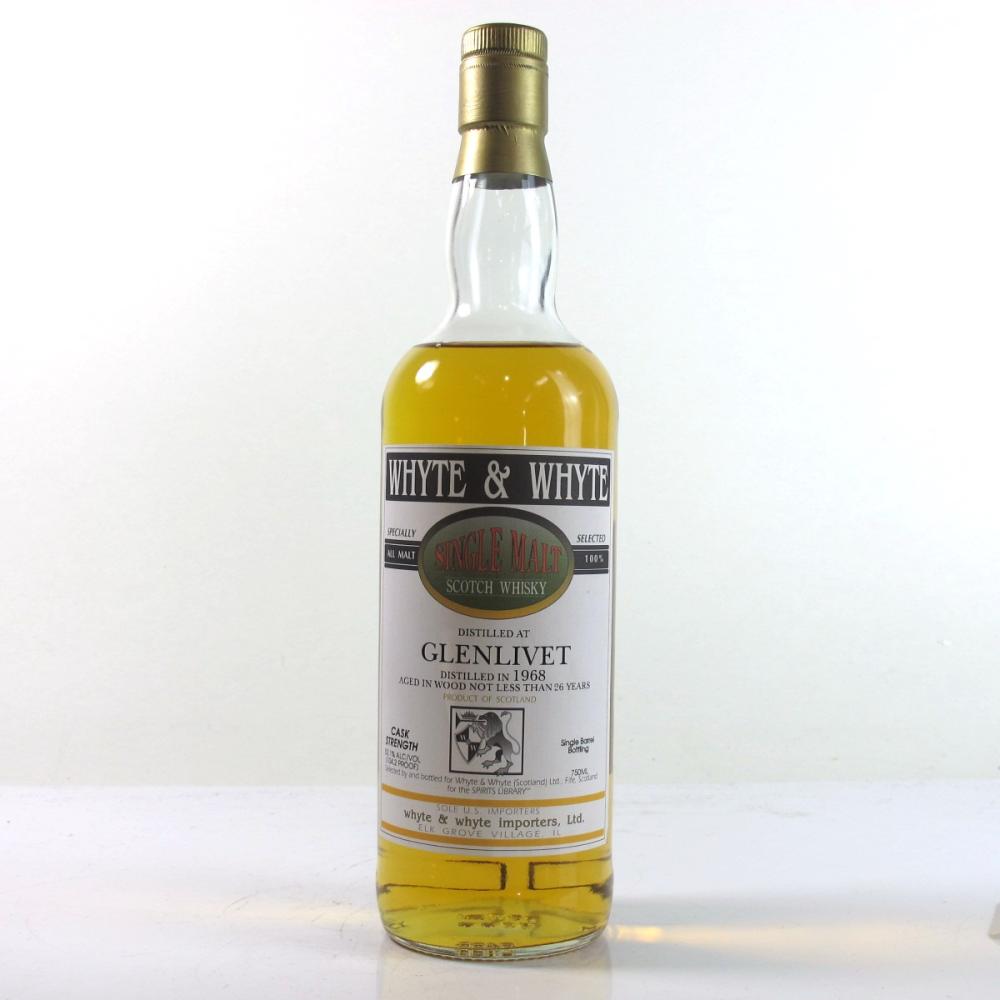 Glenlivet 1968 Whyte and Whyte 26 Year Old