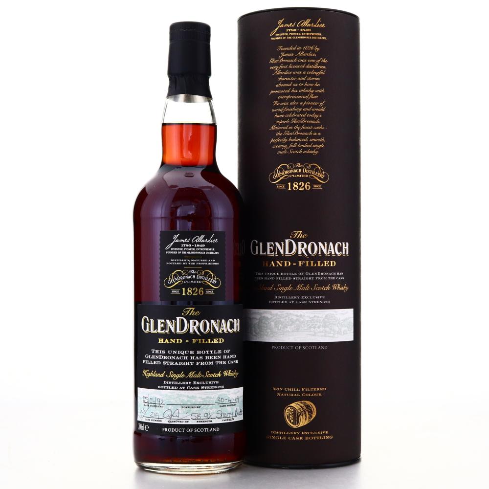 Glendronach 1992 Hand Filled 27 Year Old Cask #219