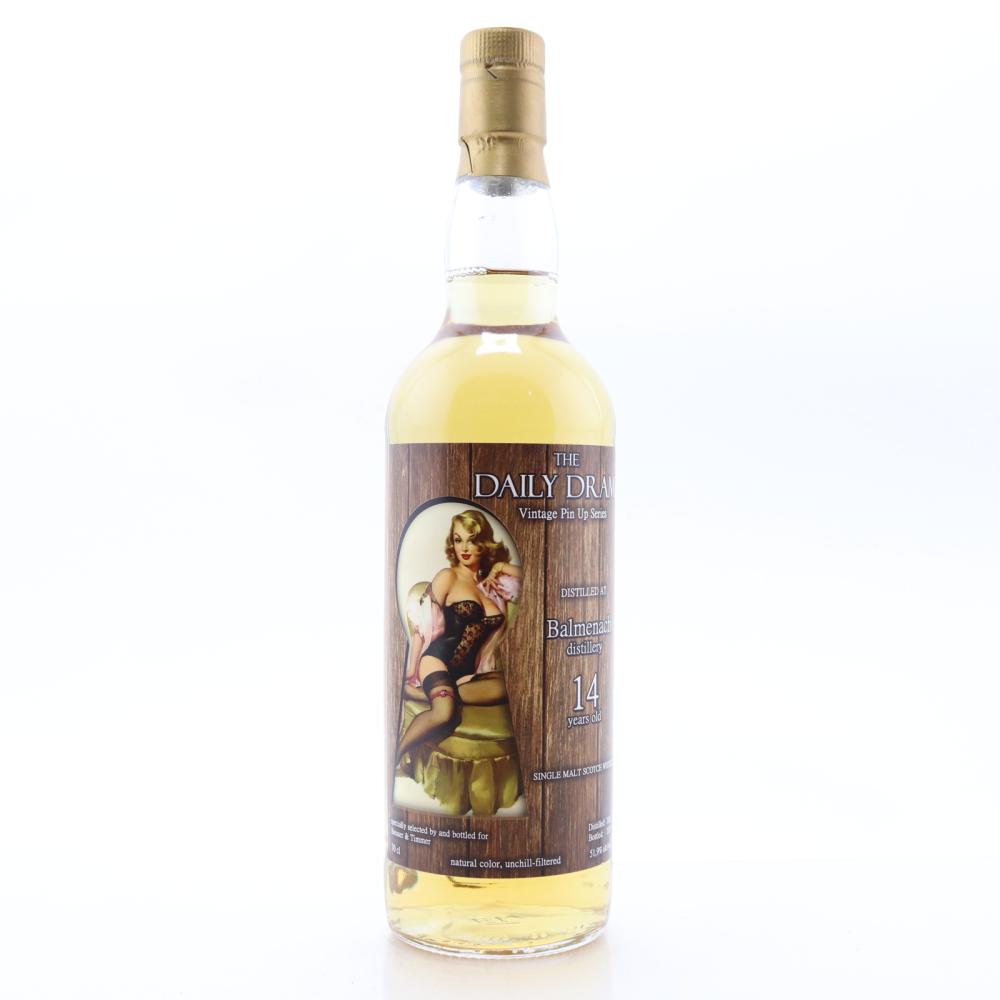 Balmenach 2001 The Daily Dram 14 Year Old / Vintage Pin Up Series