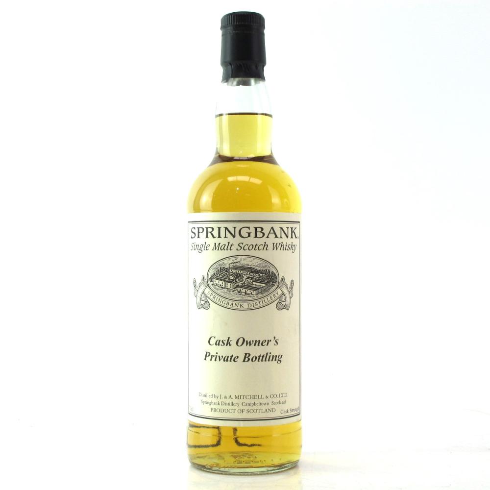 Springbank 1997 Private Cask Bottling #128 / One of 24
