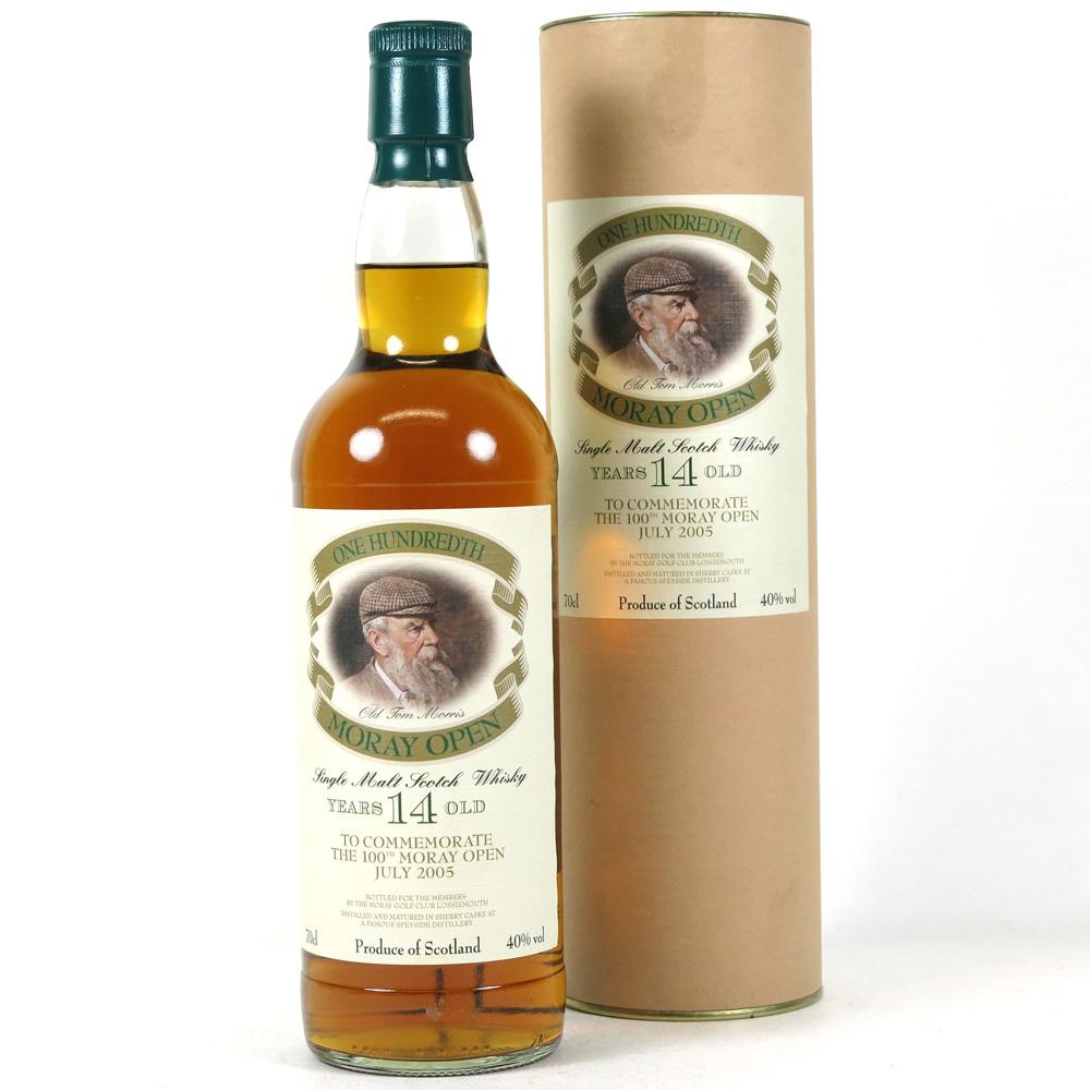Macallan 14 year old Moray Golf Club 100th Open 