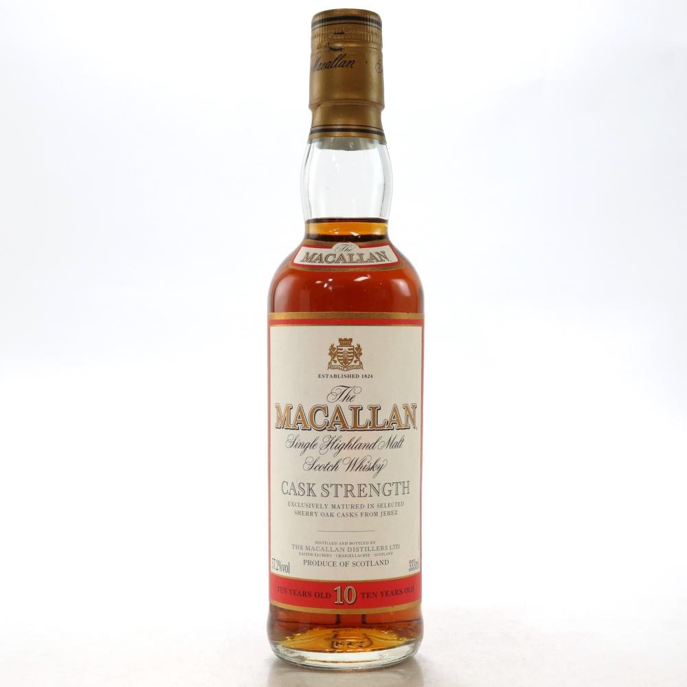 Macallan 10 Year Old Cask Strength 33.3cl / 57.2%