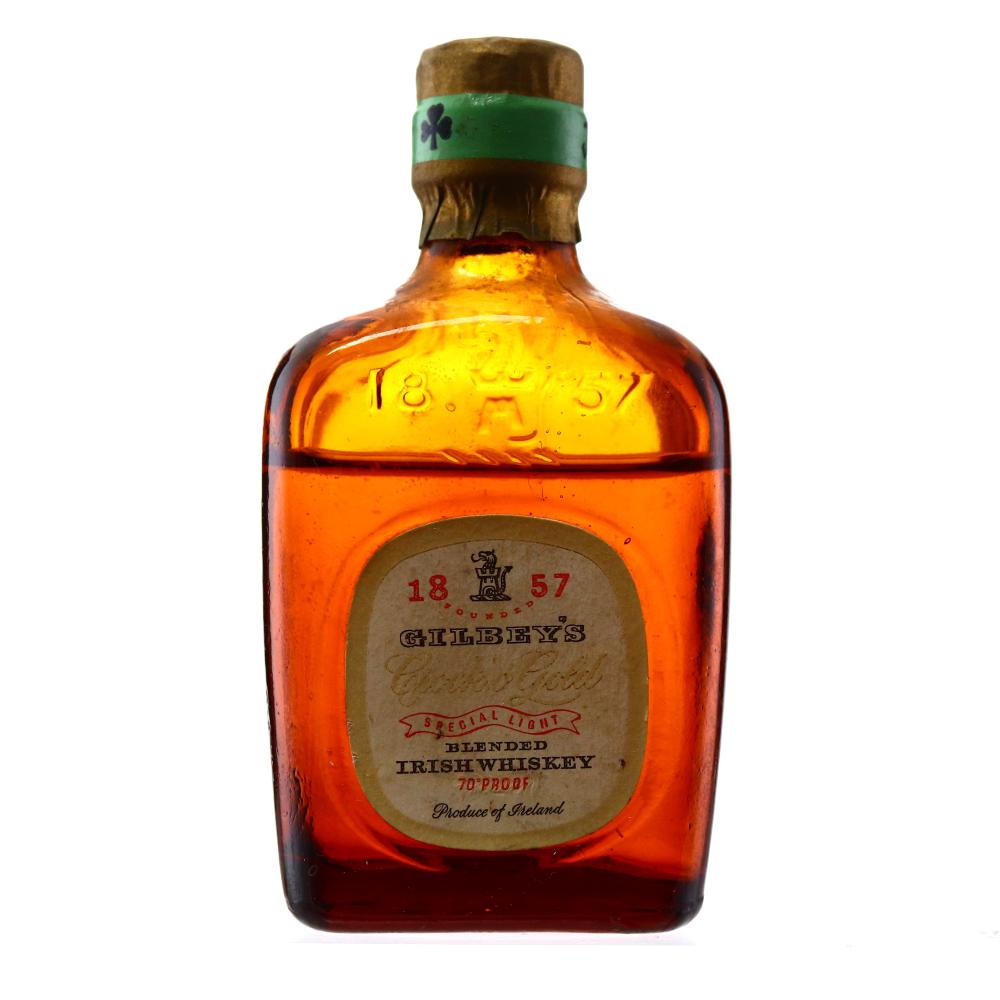 Gilbey's Blended Irish Whiskey Miniature 1960s