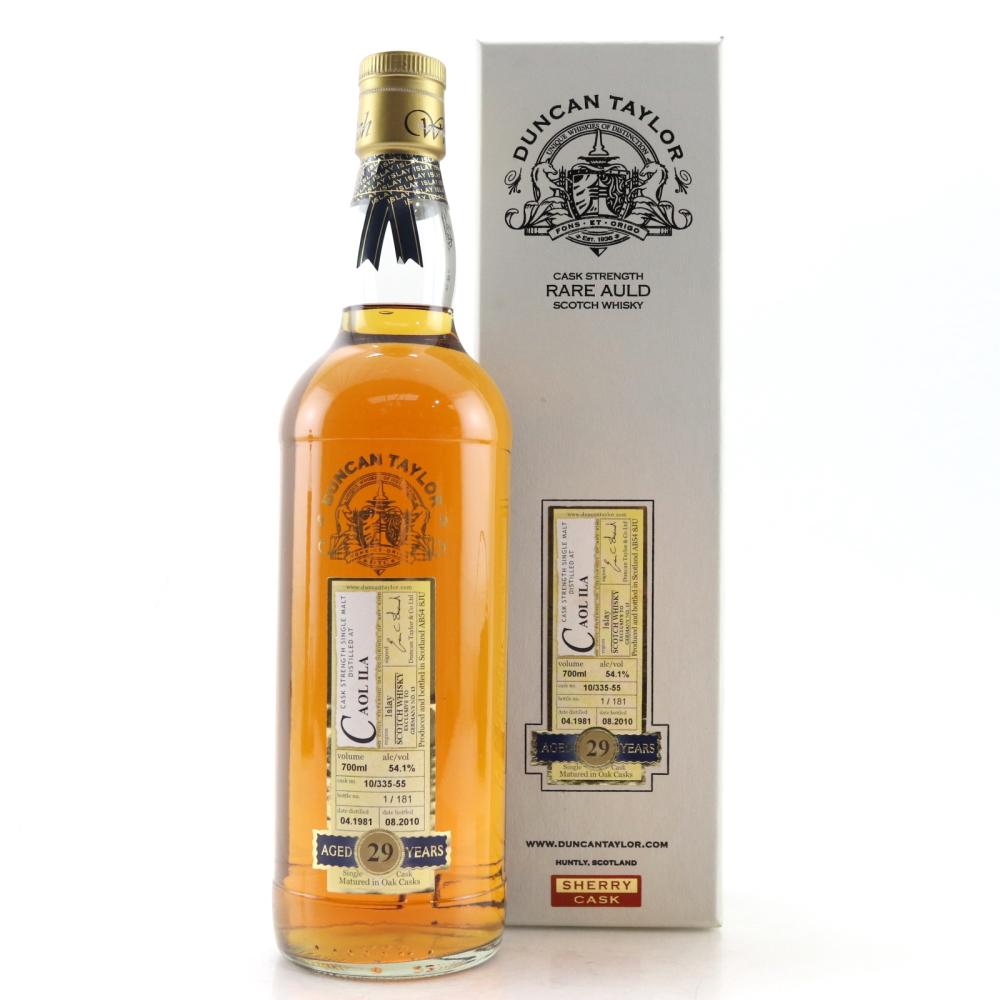 Caol Ila 1981 Duncan Taylor 29 Year Old