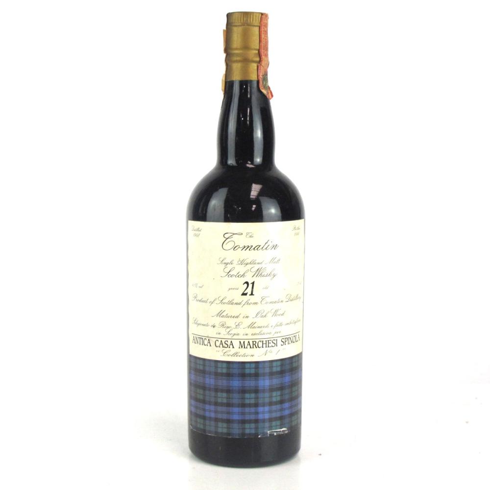 Tomatin 1968 Antica Casa Marchesi Spinola 21 Year Old