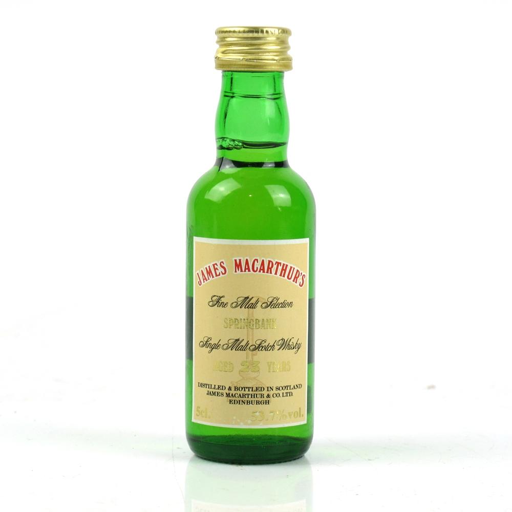 Springbank James Macarthur's 23 Year Old Miniature 5cl