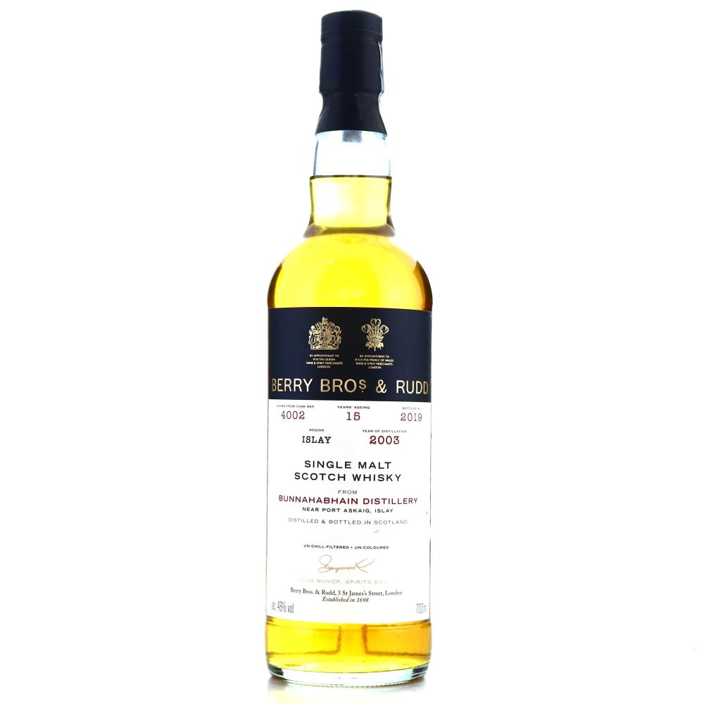 Bunnahabhain 2003 Berry Brothers and Rudd 15 Year Old