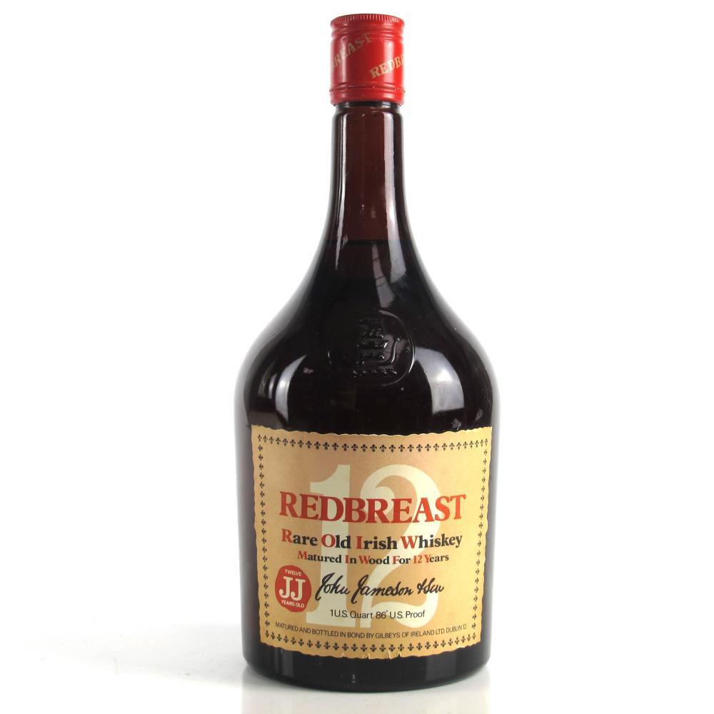 Redbreast 12 Year Old 1 Quart / US Import