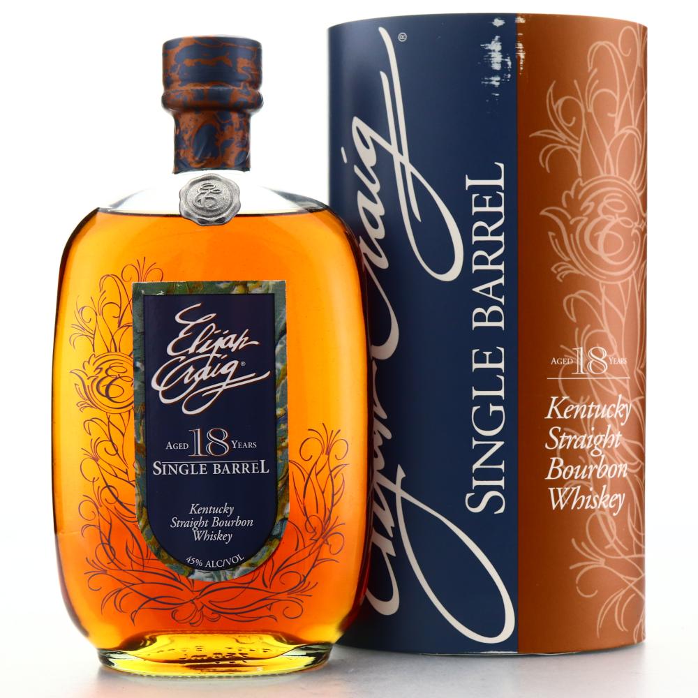 Elijah Craig 1989 Single Barrel 18 Year Old