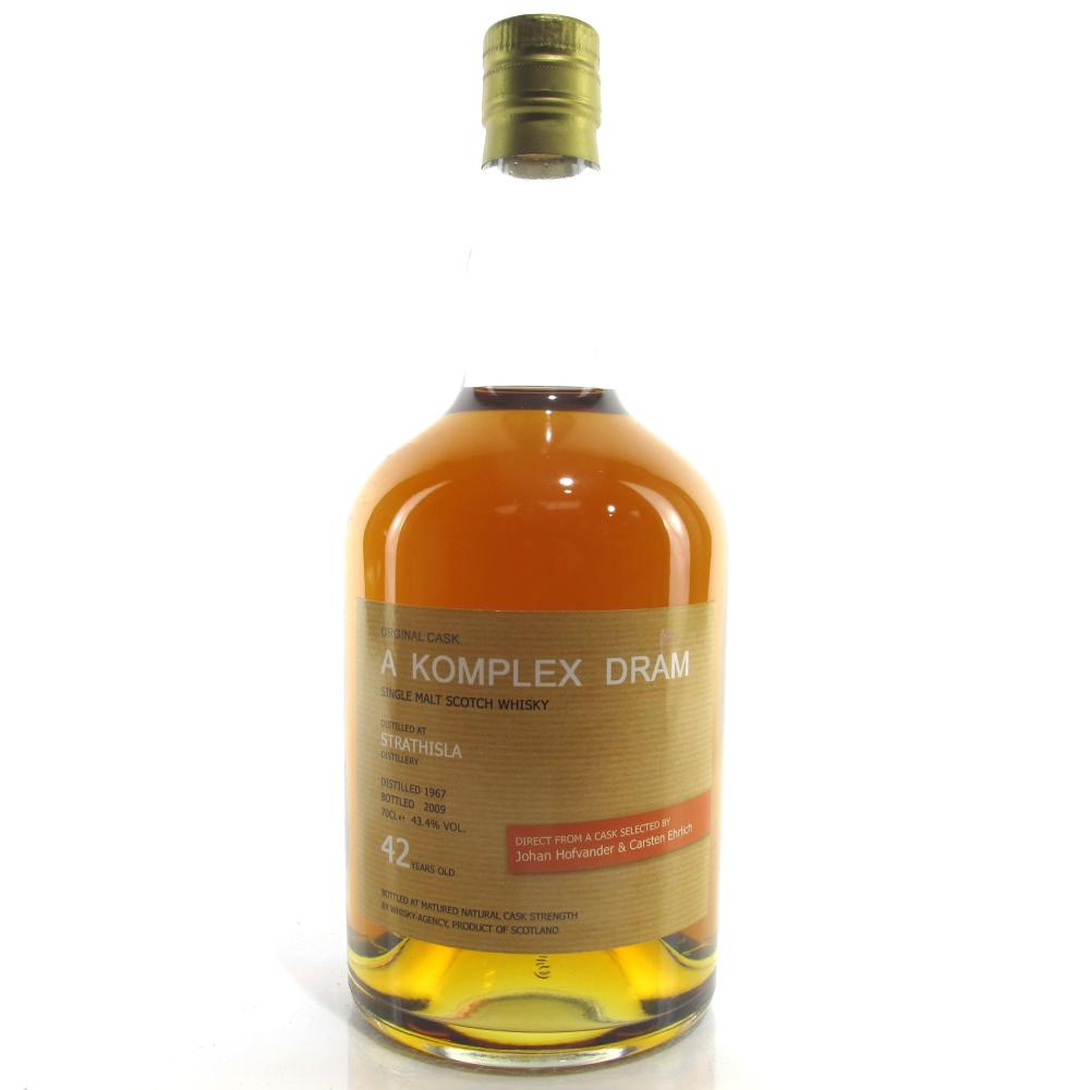 Strathisla 1967 Whisky Agency 42 Year Old / A Komplex Dram